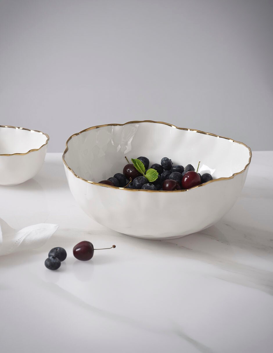 Frutero Portofino de porcelana 6