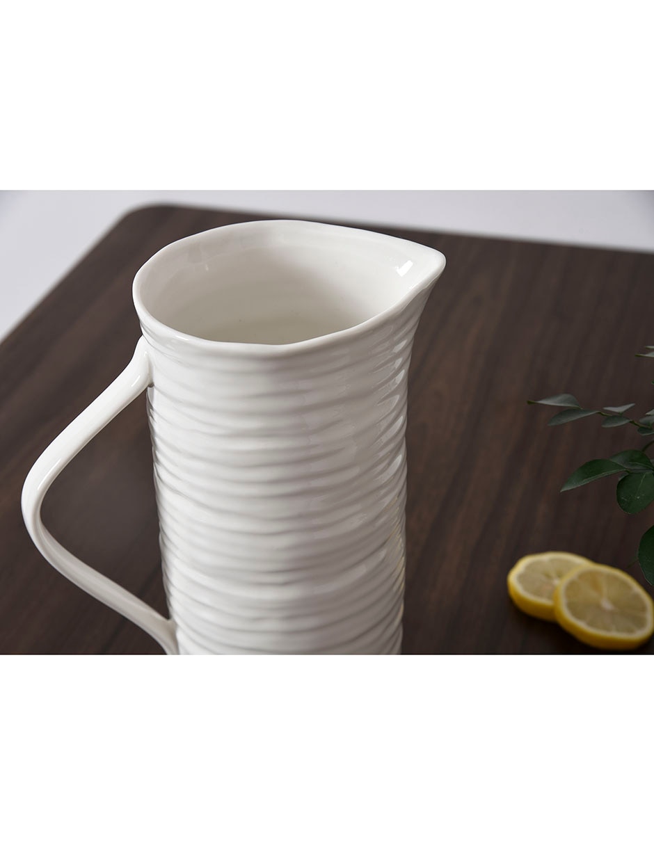 Jarra de porcelana le blanc 3