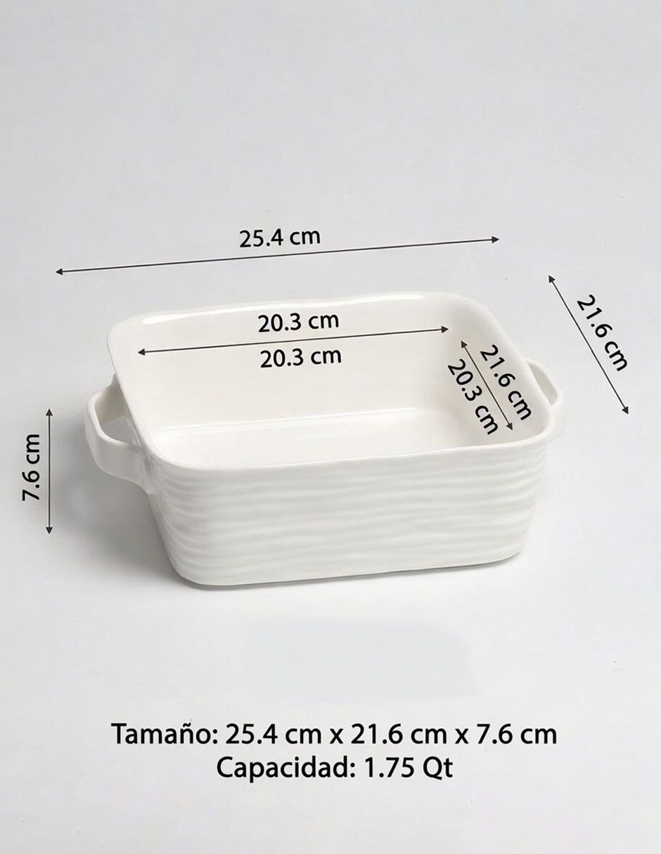 Refactario de porcelana 2
