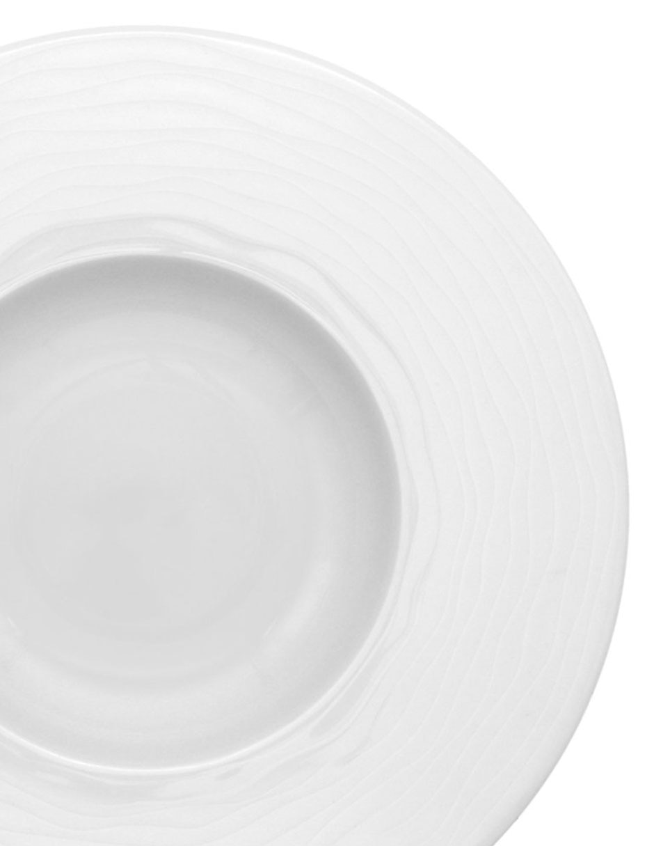 Plato pasta Onda de cerámica 3