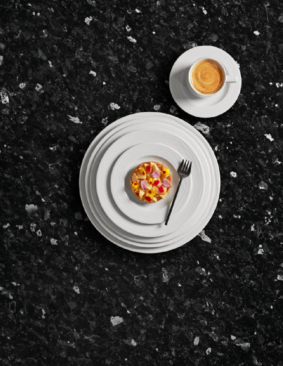 Plato pasta Onda de cerámica 4