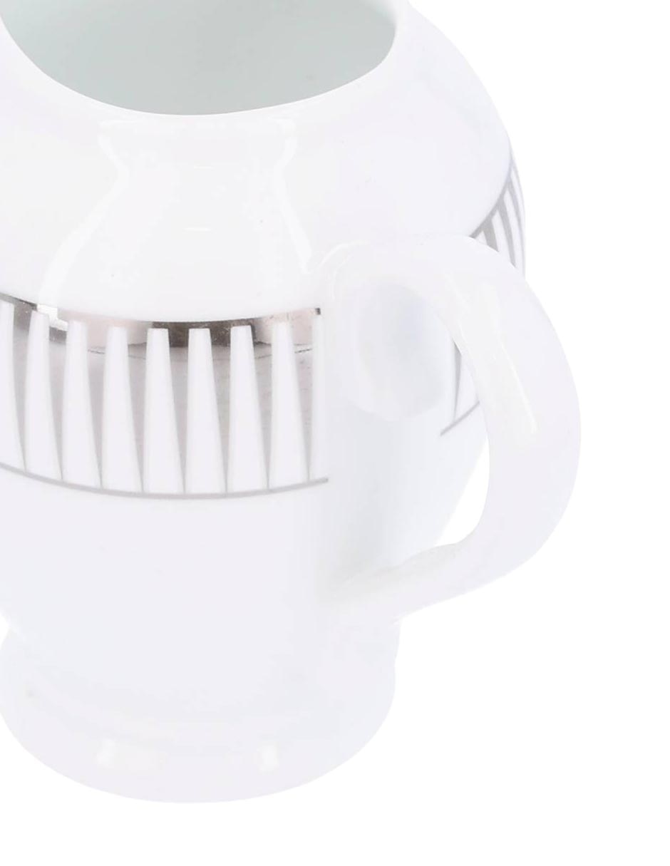Vajilla atala lisa de porcelana para 6 personas 15