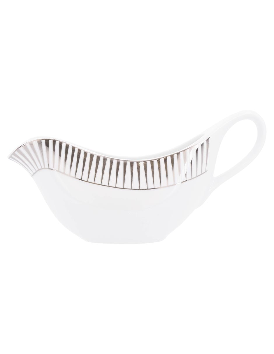 Vajilla atala lisa de porcelana para 6 personas 4