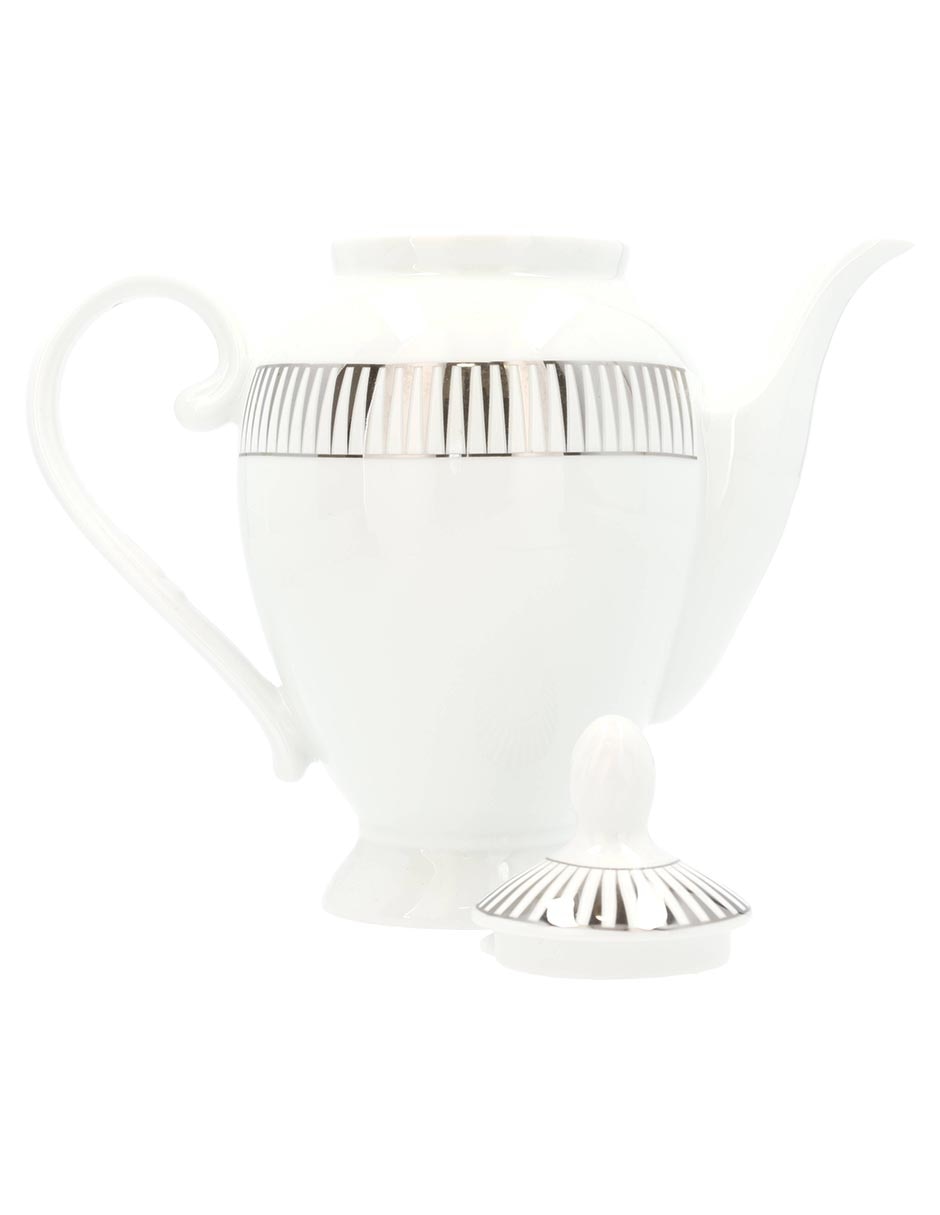 Vajilla atala lisa de porcelana para 6 personas 8