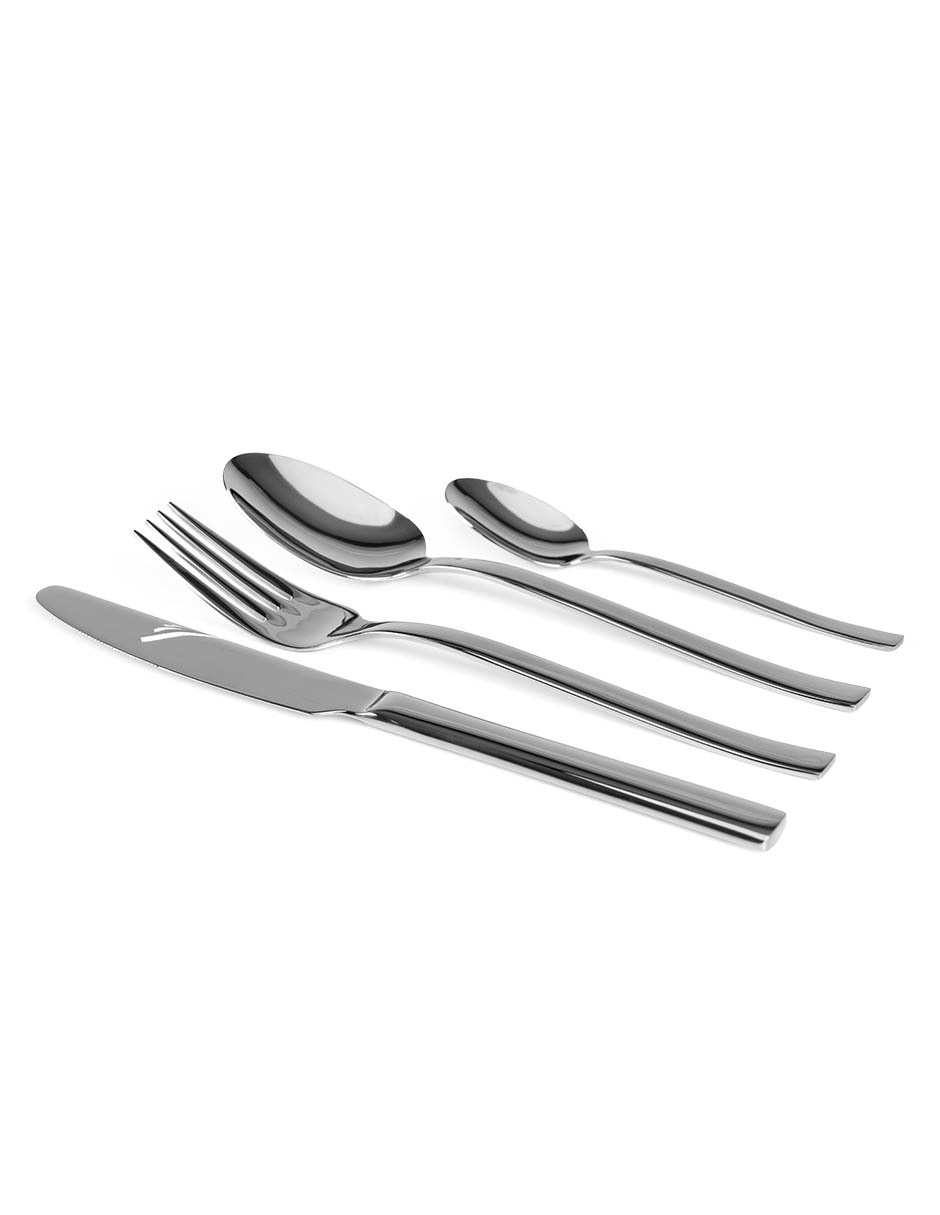 Set cubiertos linet de acero inoxidable 24 piezas