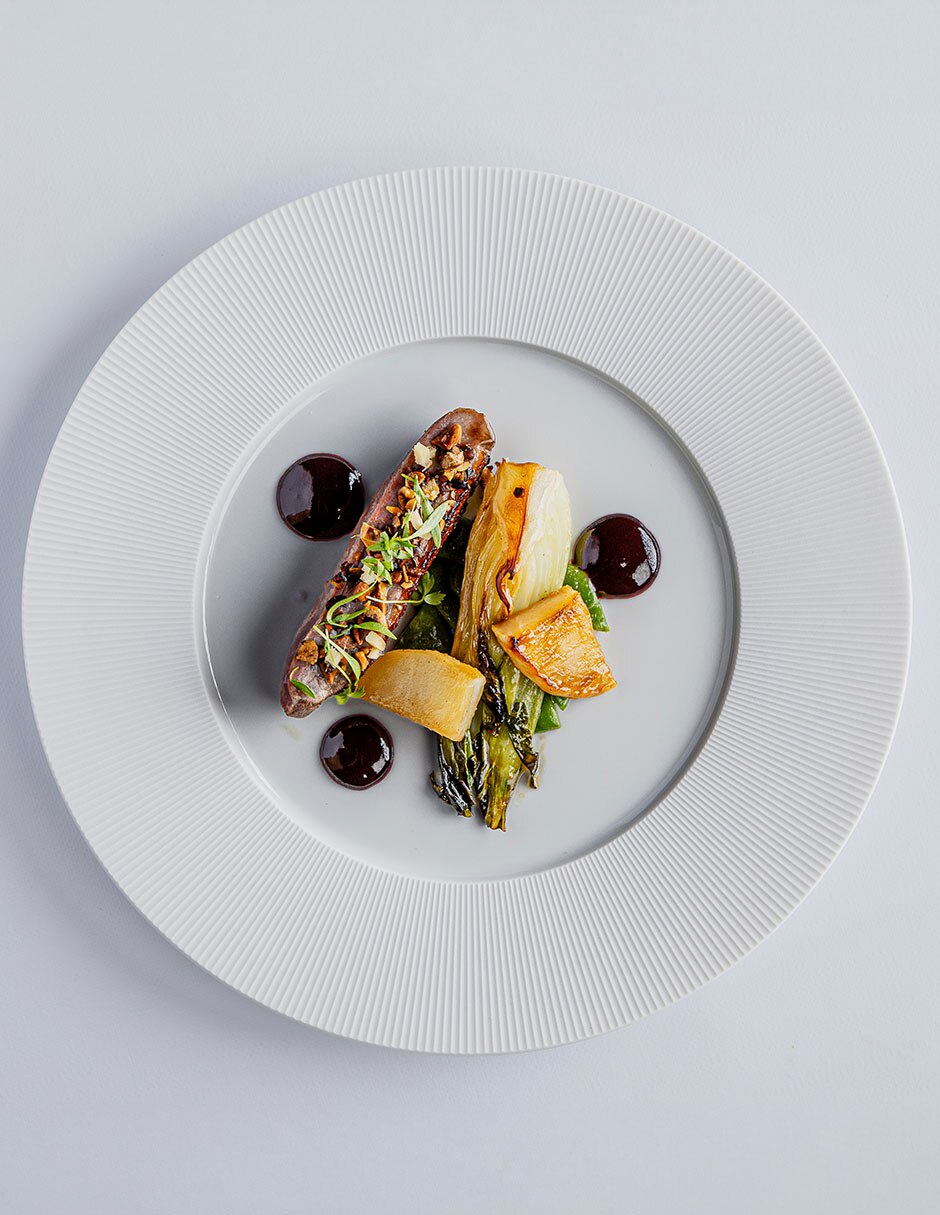 Plato base de porcelana 3