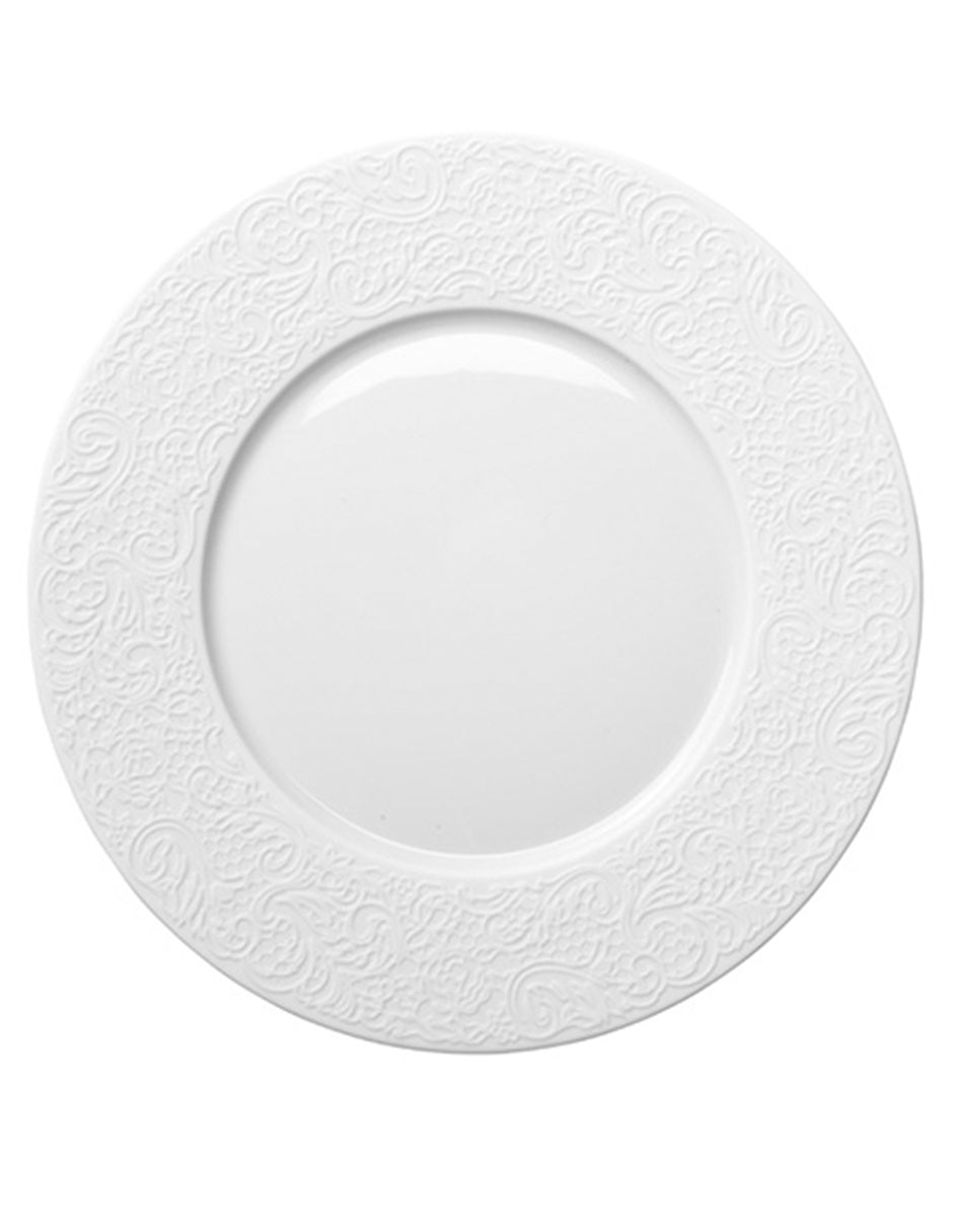 Plato ensalada de porcelana