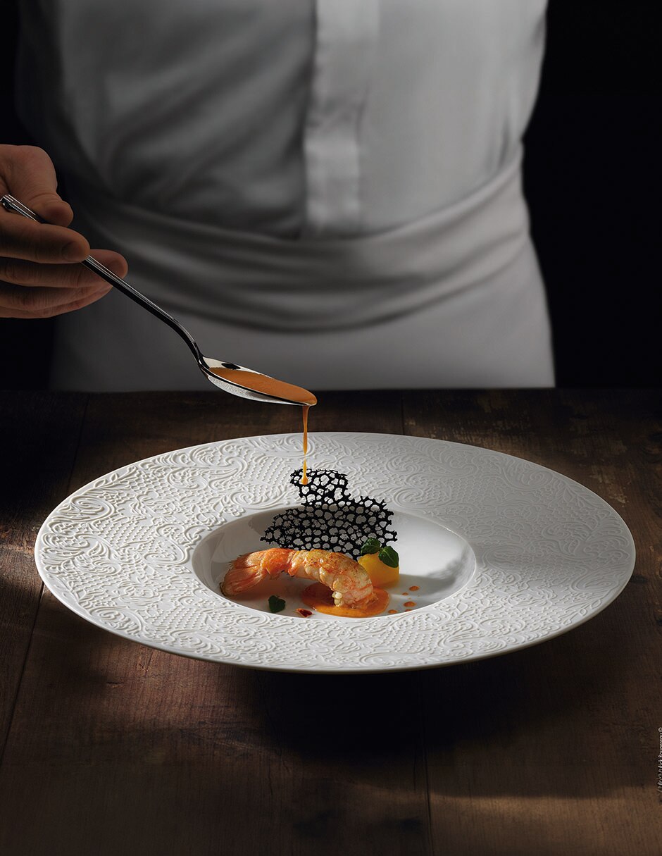 Plato pasta L Couture de porcelana 3