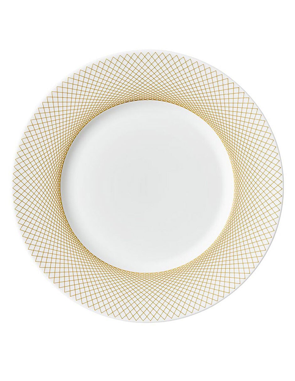 Plato ensalada de porcelana