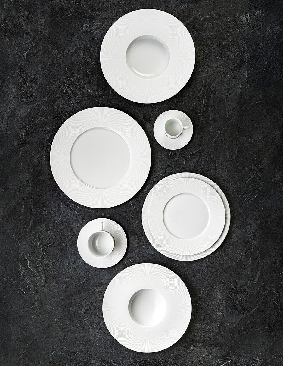 Plato para taza Rayon de porcelana 4
