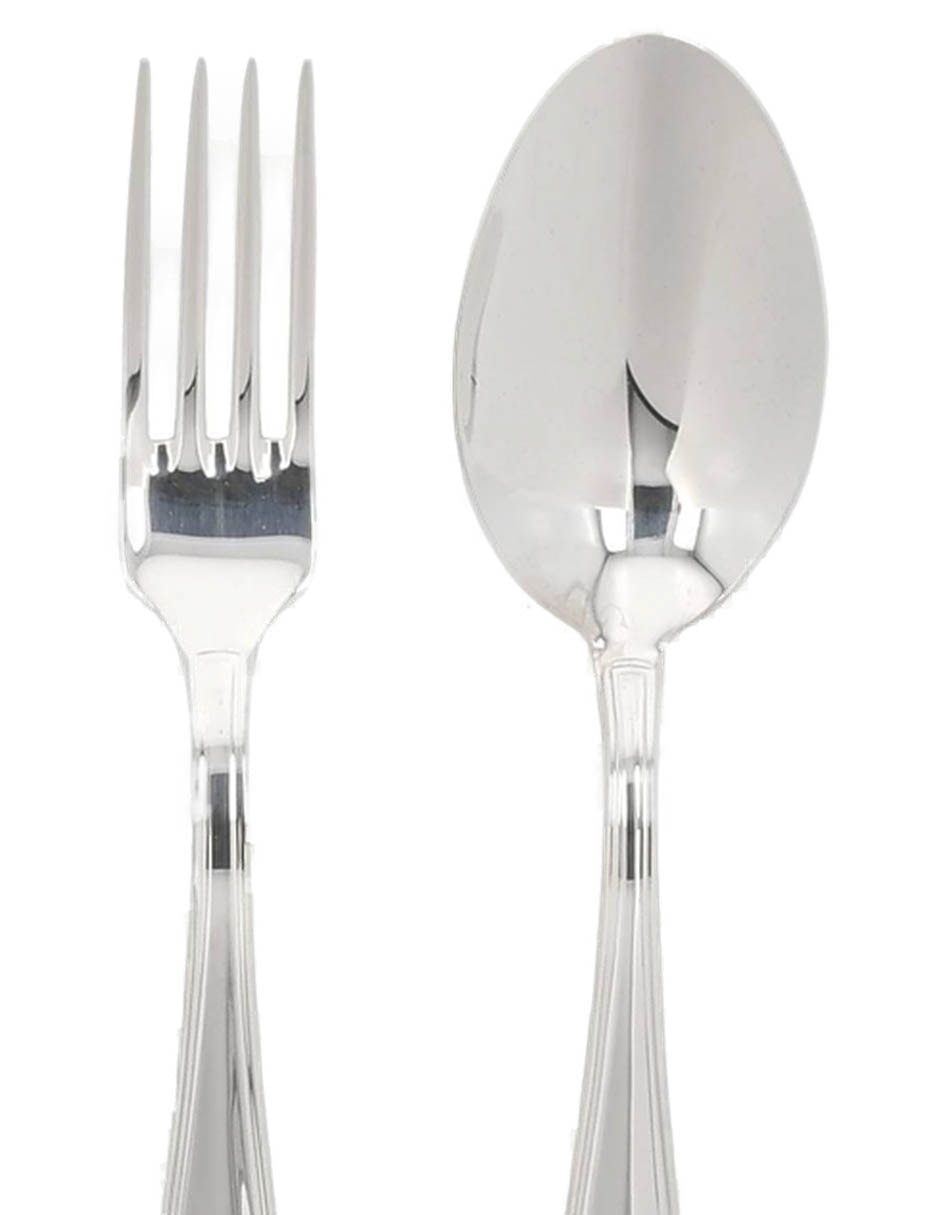 Set cubiertos de acero inoxidable 24 piezas 2