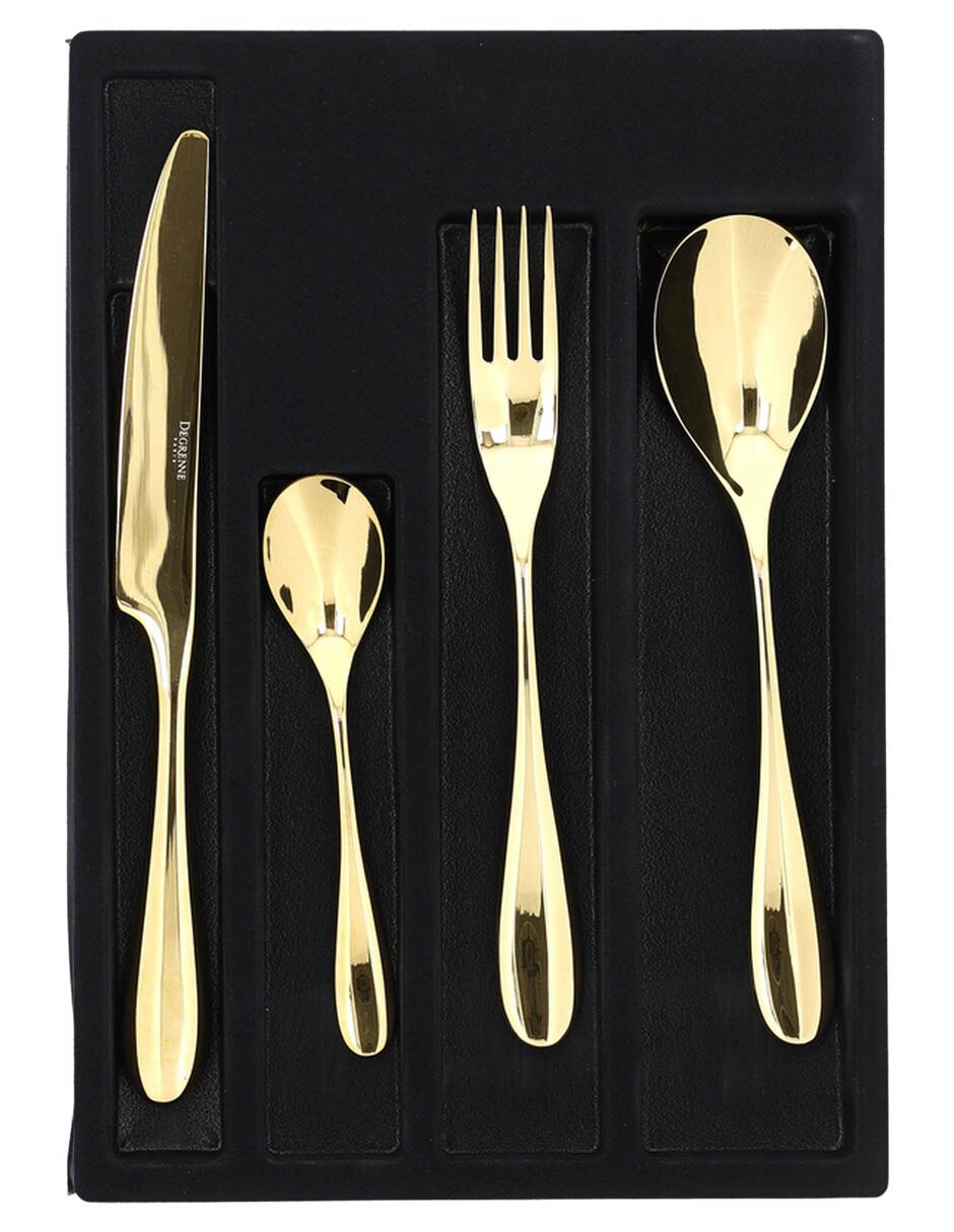 Set cubiertos de acero inoxidable 24 piezas 3