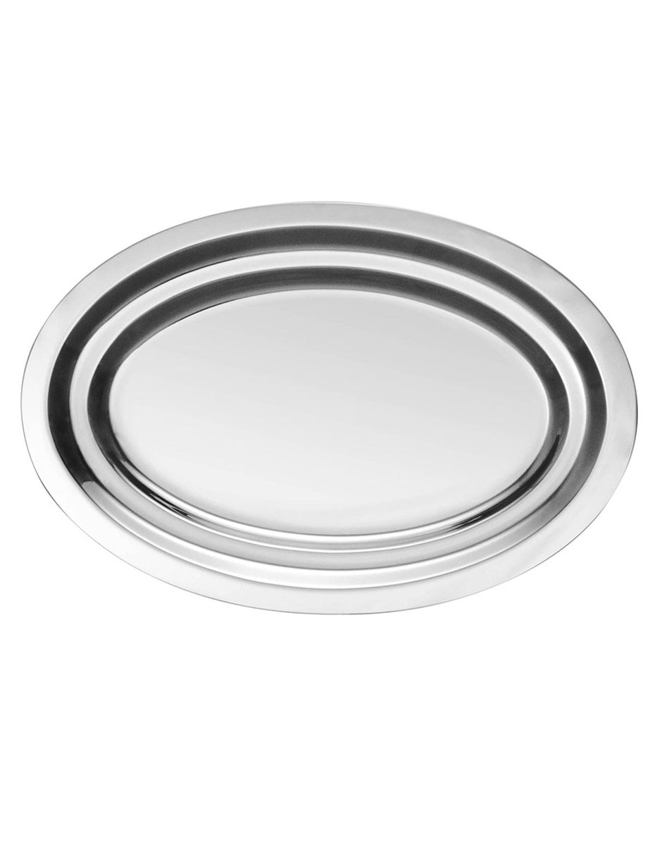 Platón degrenne newport table de acero inoxidable