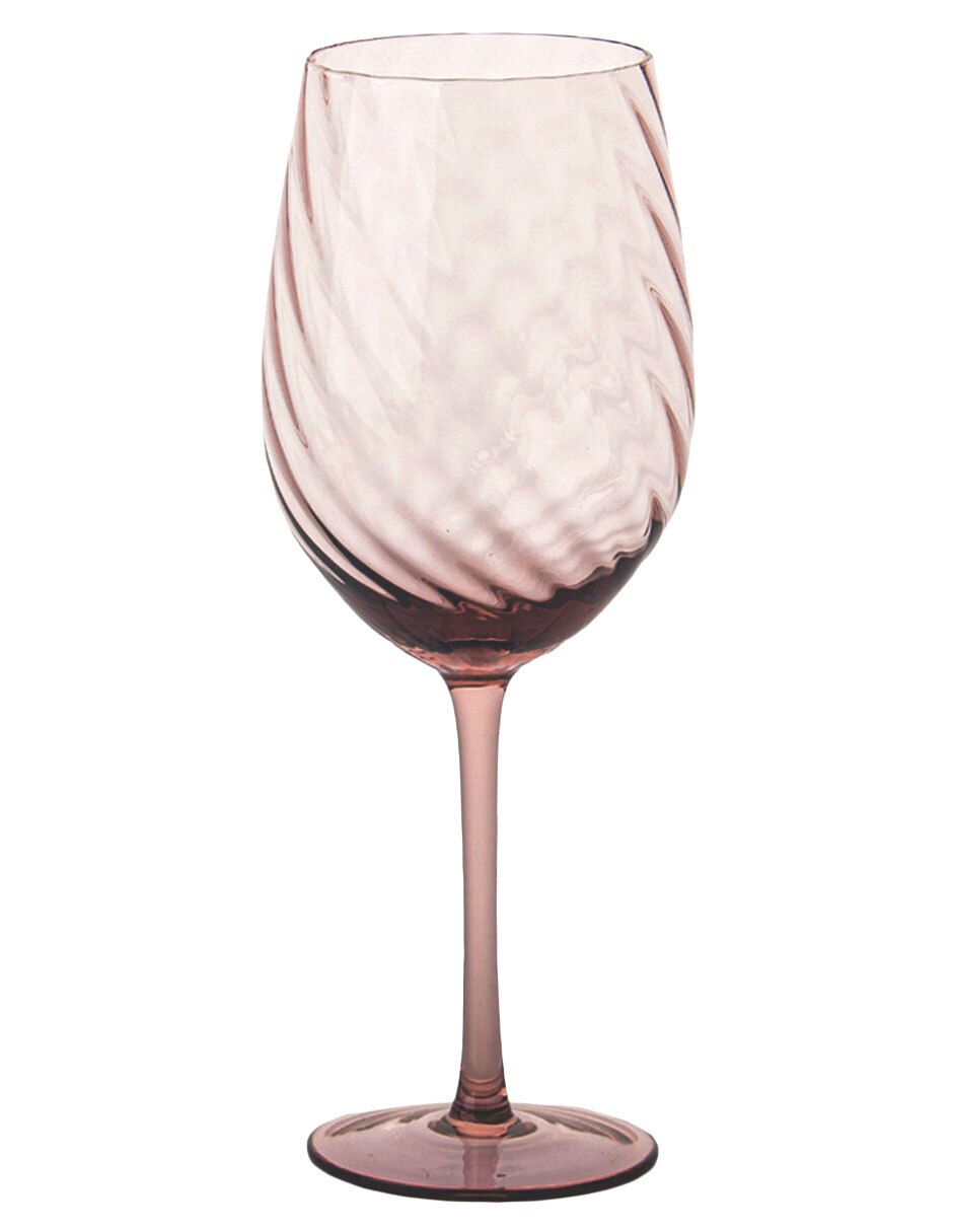 Copa para vino de vidrio