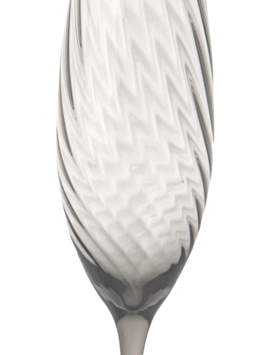 COPA FLAUTA, 200 ML PRISMA VIDRI, HUMO 2