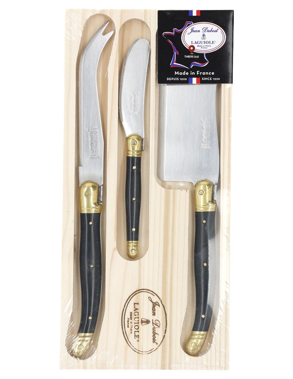 Set de cuchillos para quesos Laguiole 3 piezas