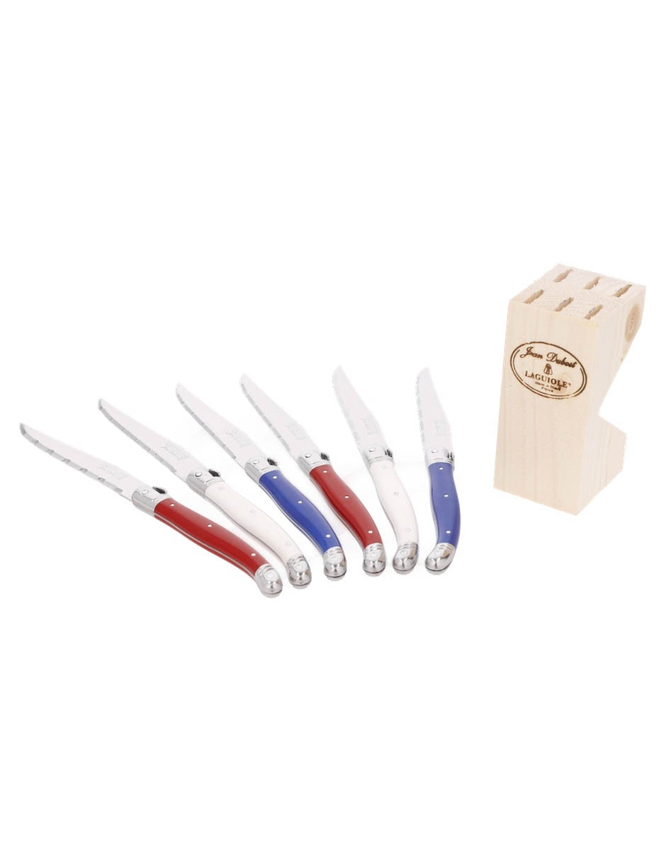 Set de cuchillos multiusos 6 piezas