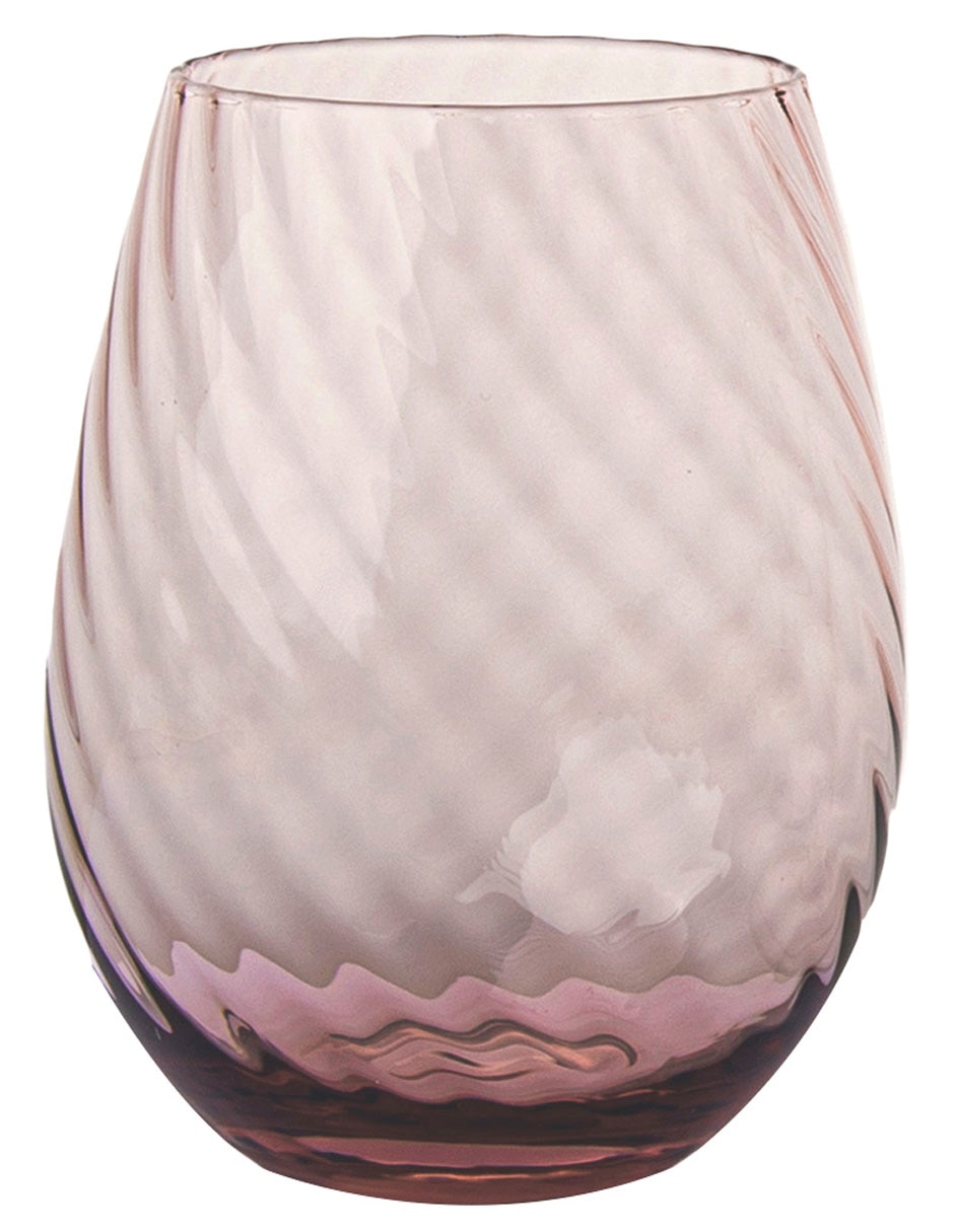 Vaso corto de vidrio 1 pieza