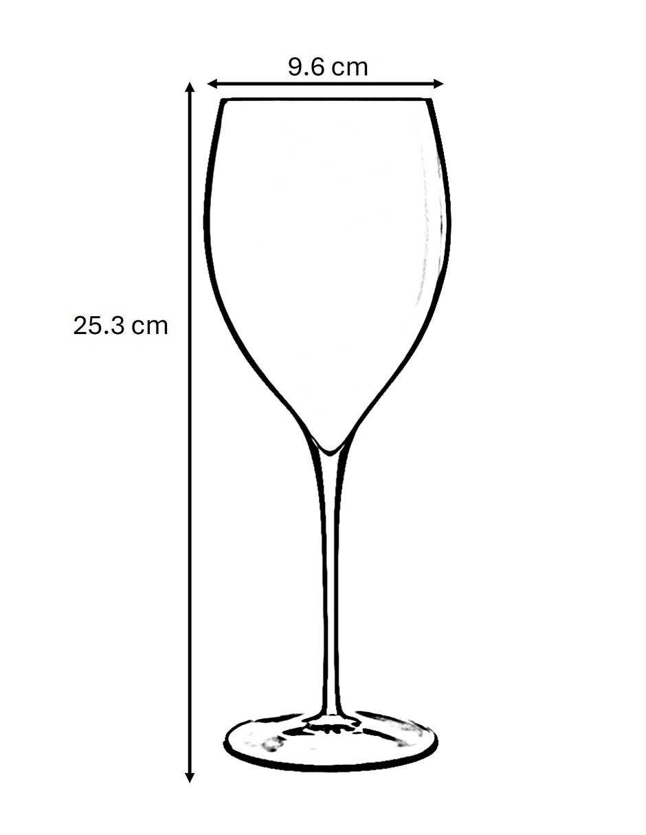 Copa para vino de cristalino 4