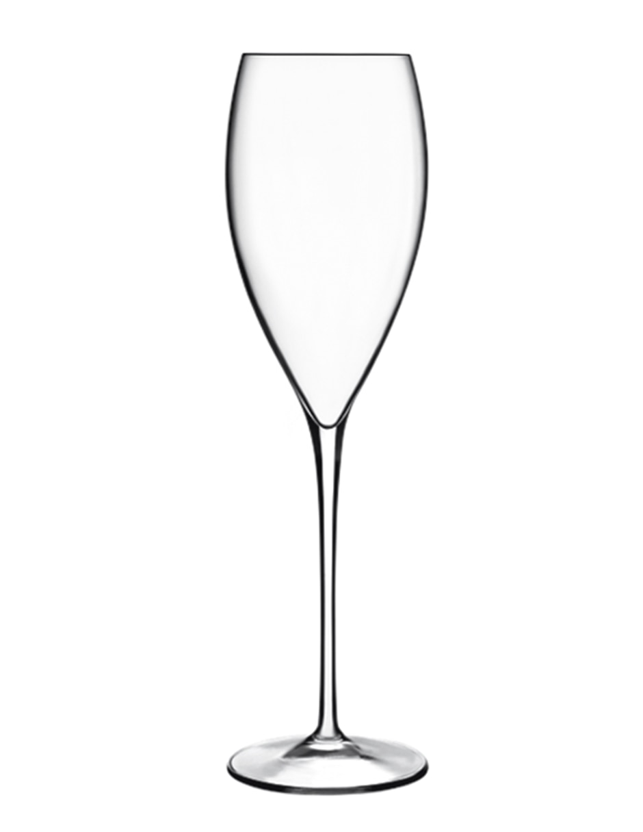 Copa flauta de cristalino