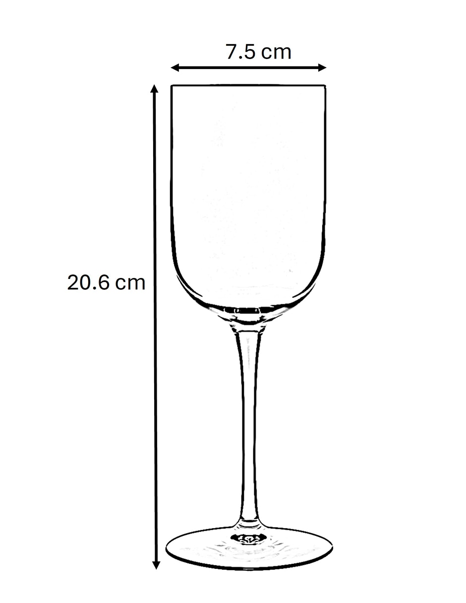 Set de copas para vino Luigi Bormioli Sublime 4 piezas