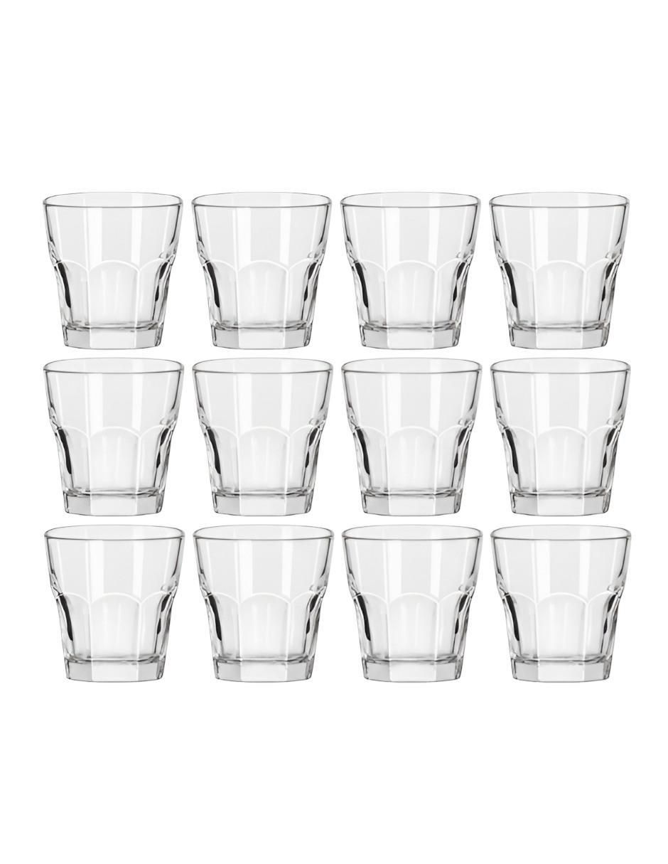Set de vasos para whisky de vidrio con 12 piezas Set de vasos para whisky de vidrio con 12 piezas