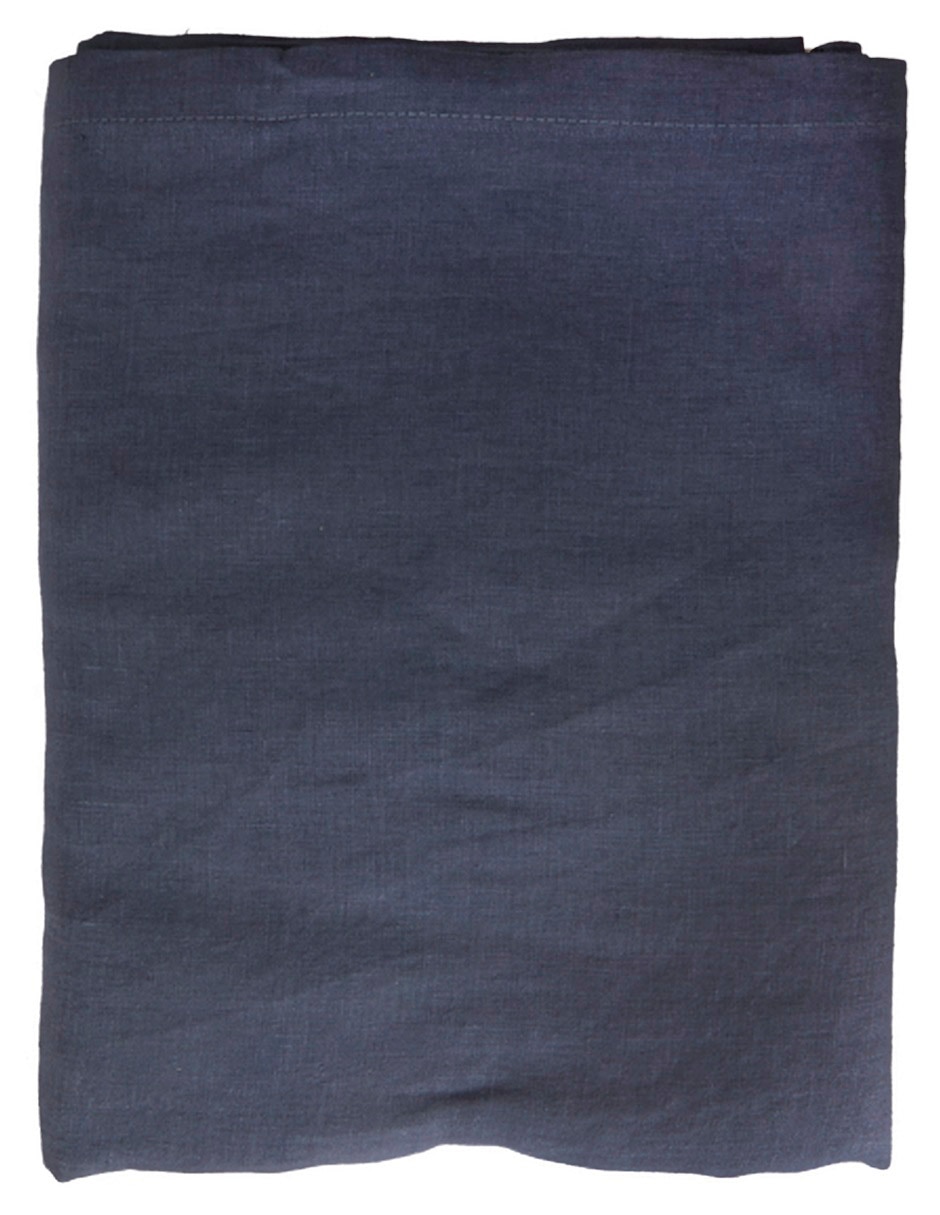Mantel rectangular de lino Bélgica