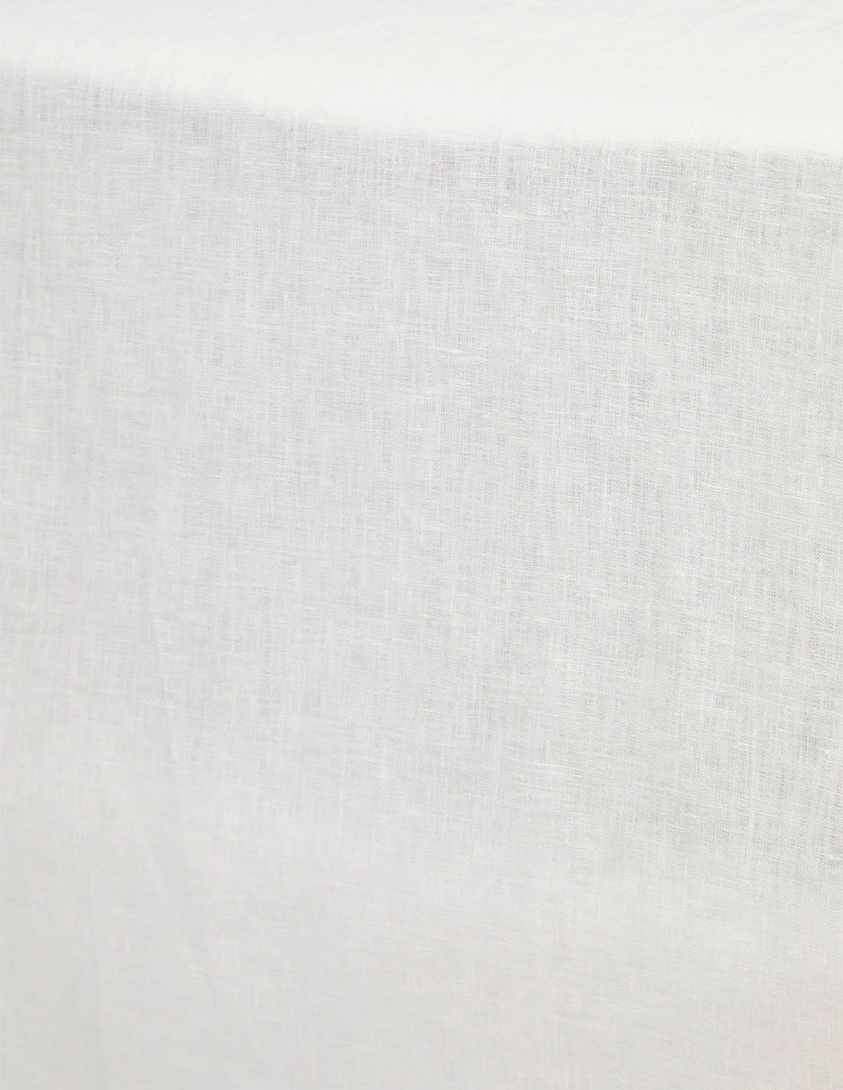 Mantel rectangular de lino Bélgica 3