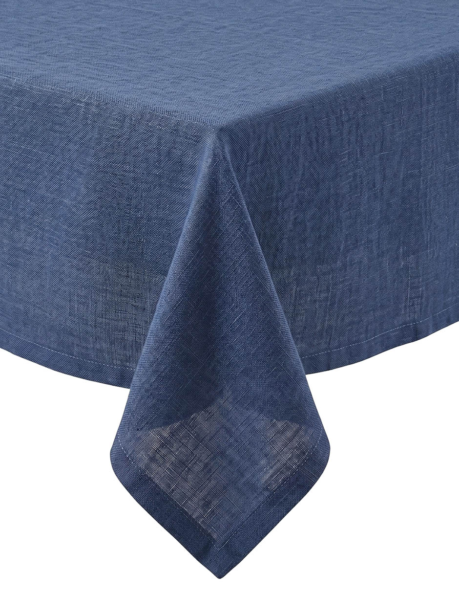 Mantel rectangular de lino bélgica