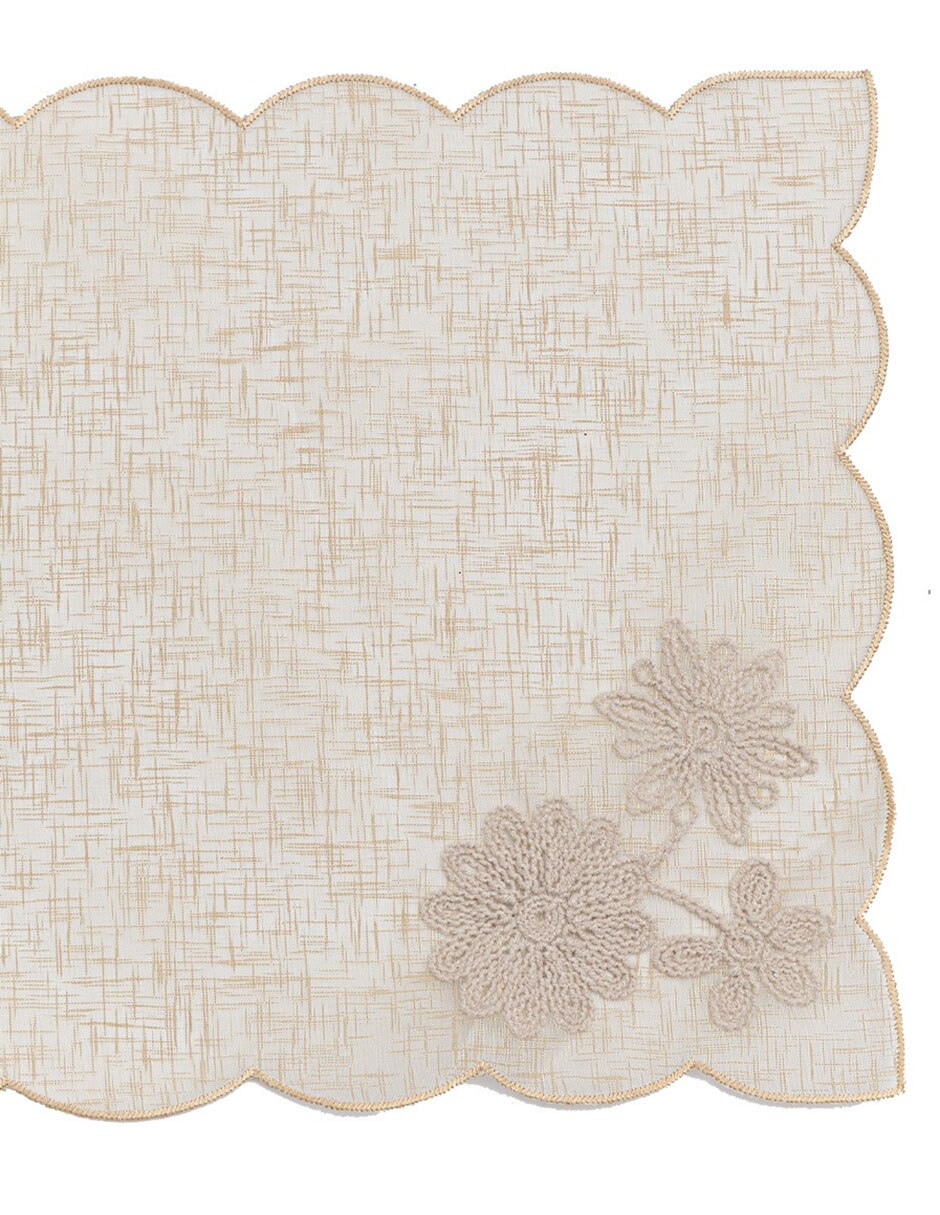 Mantel individual rectangular 3
