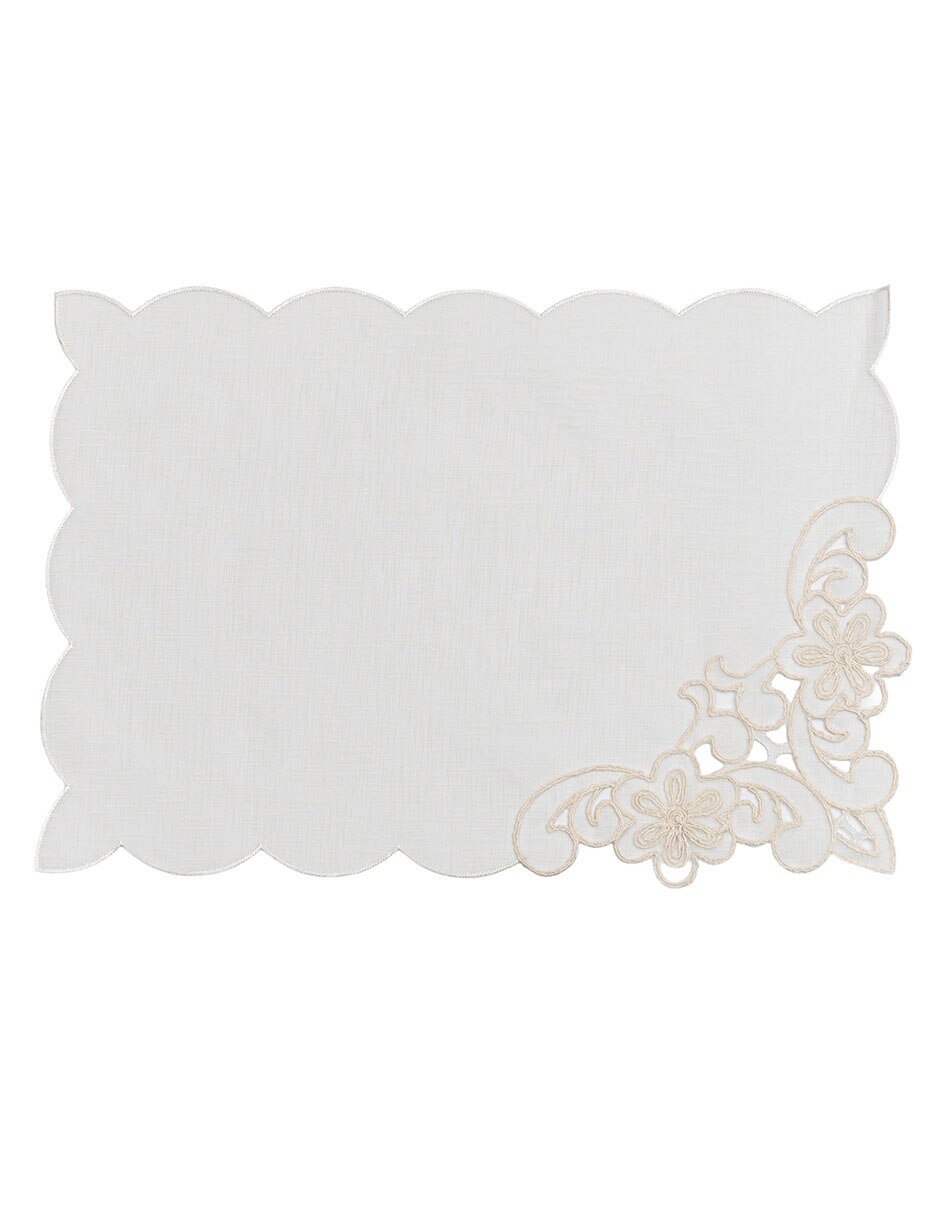 Mantel individual rectangular