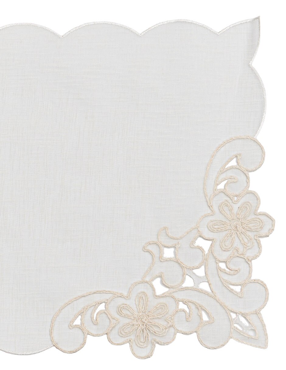 Mantel individual rectangular 3