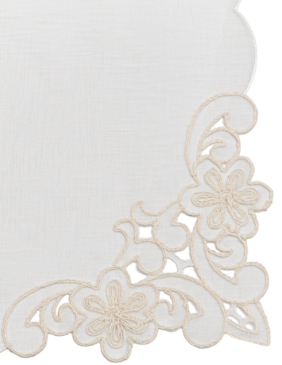 Mantel individual rectangular 2