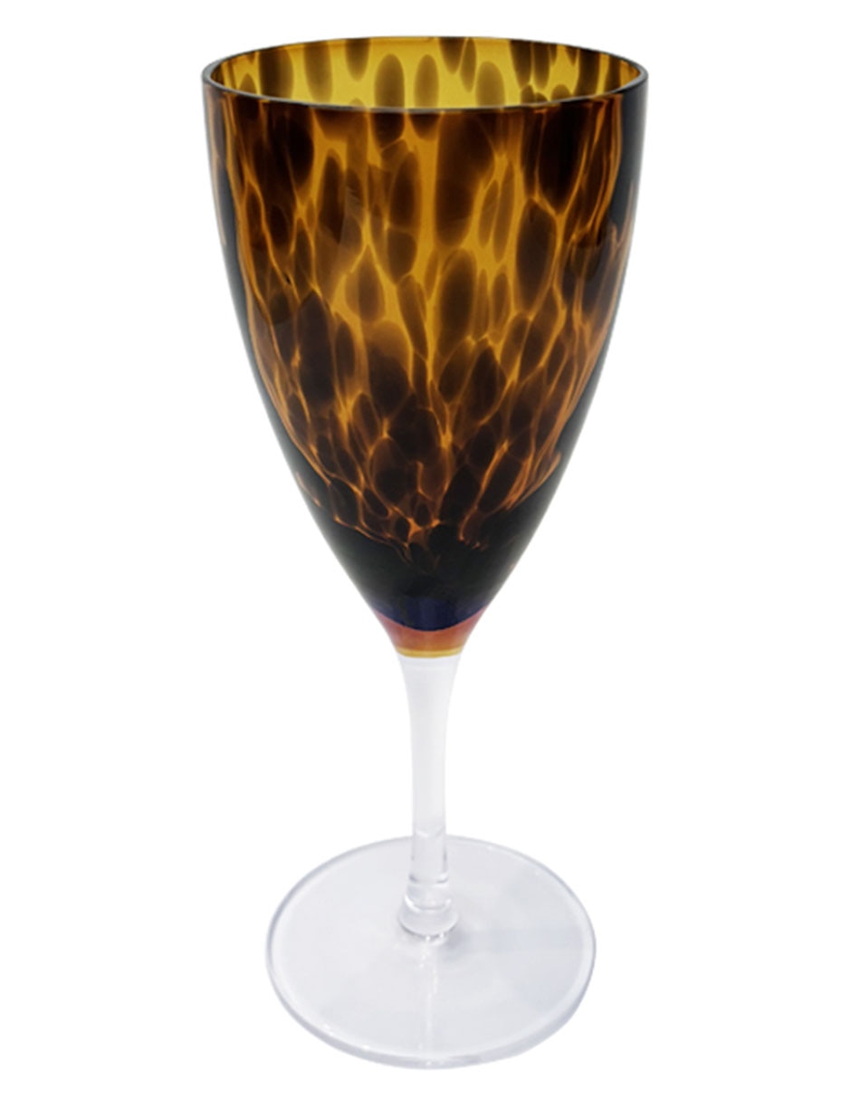 Copa para vino de vidrio
