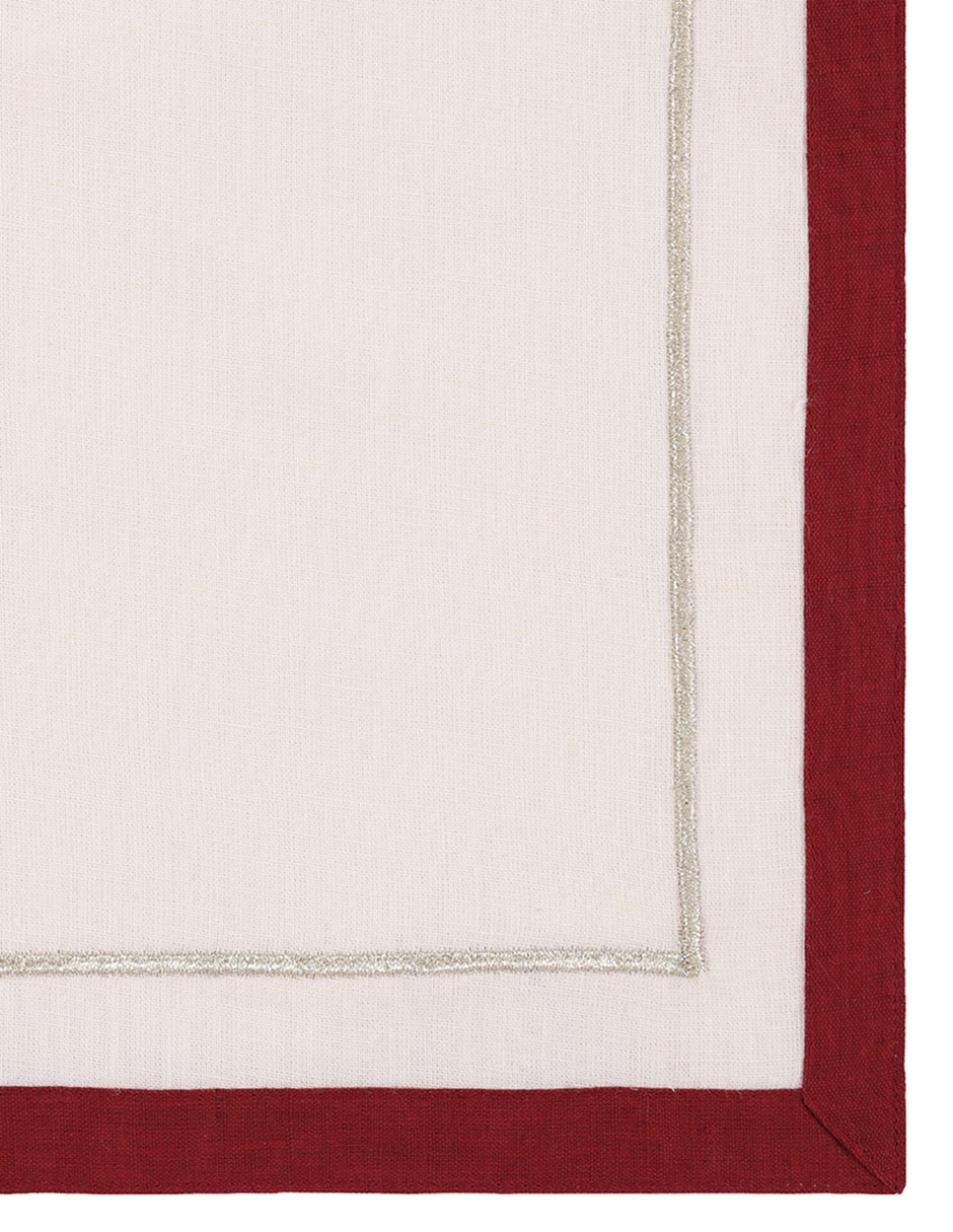 SET MANTEL IND REC, 33 X 48 CM, BLANCO 2