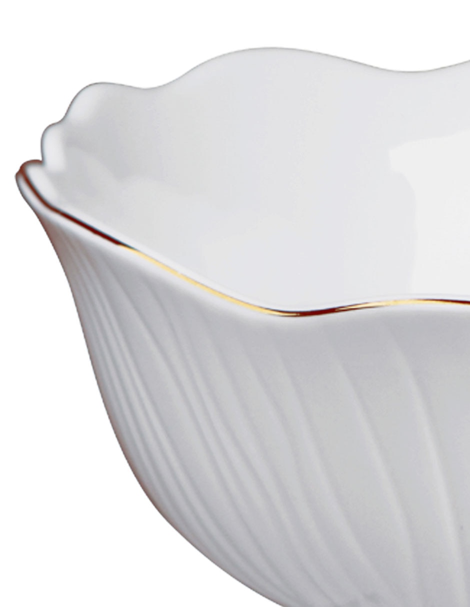 Plato trinche de porcelana