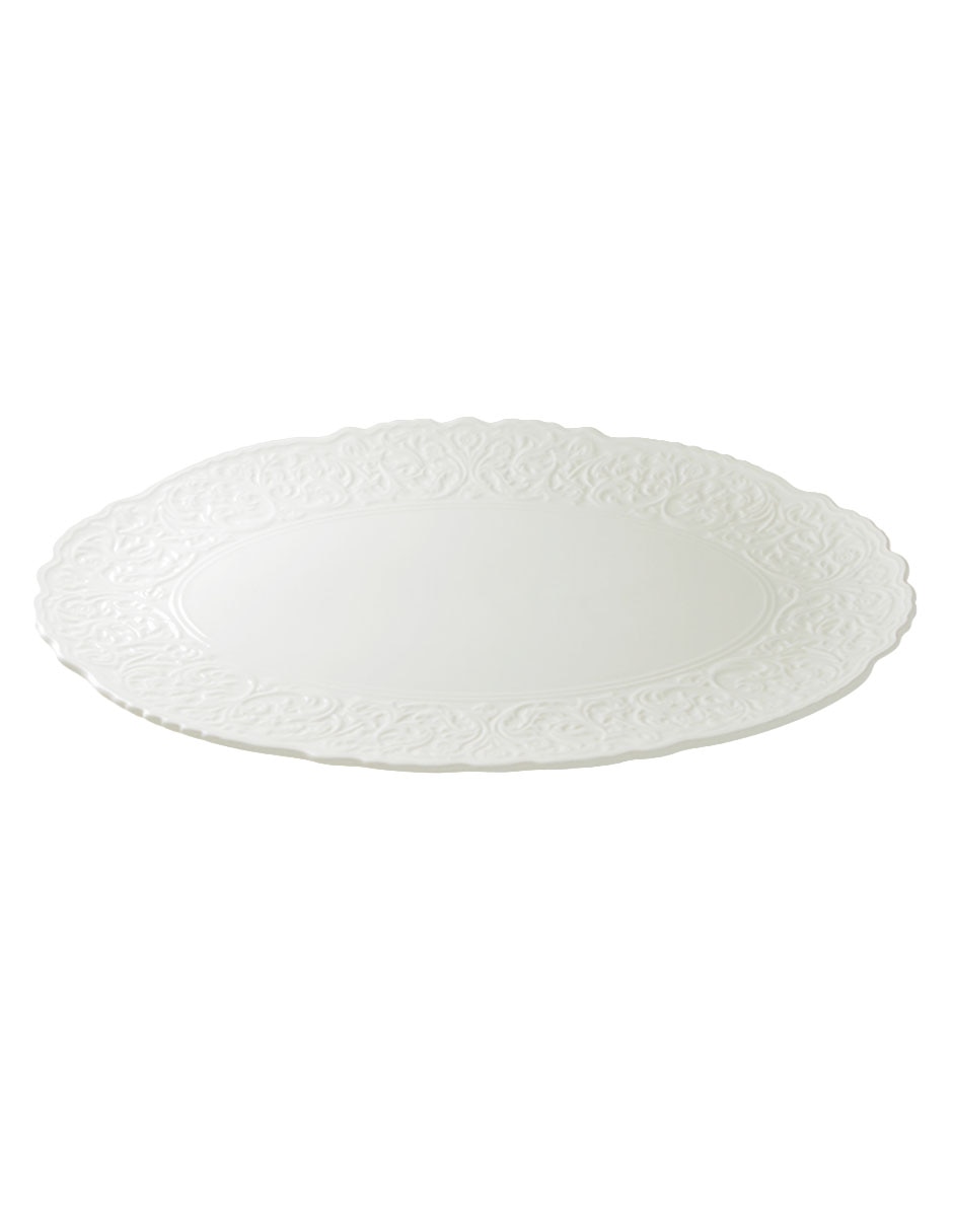 Plato Gingko de porcelana