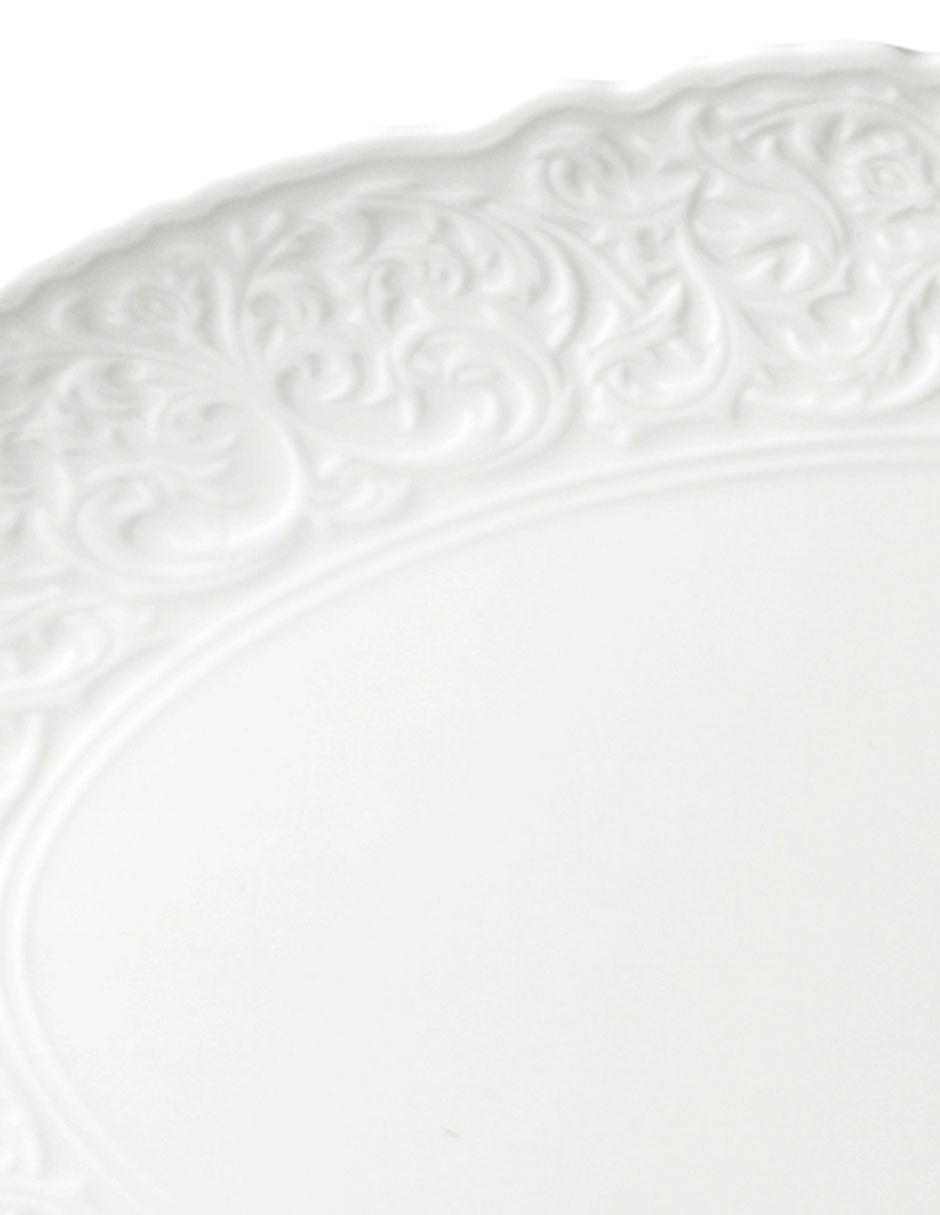 Plato Gingko de porcelana 3