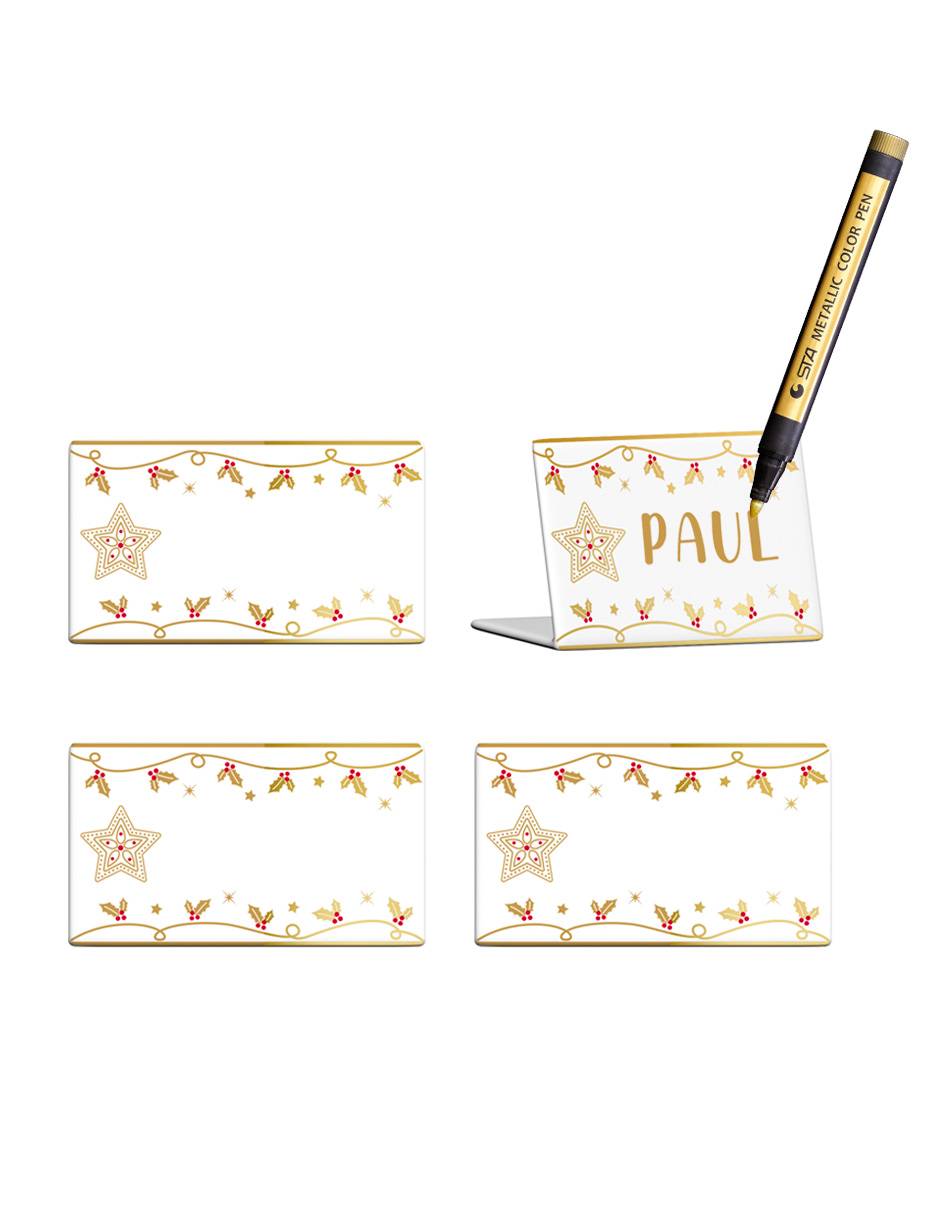 Set portanombre de porcelana 1