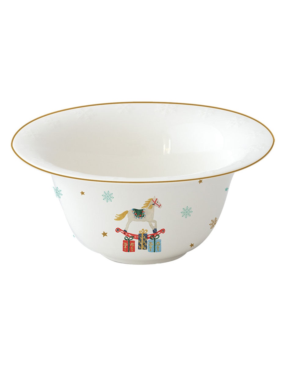 Set bowl Golden Snow 4 piezas de cerámica 2