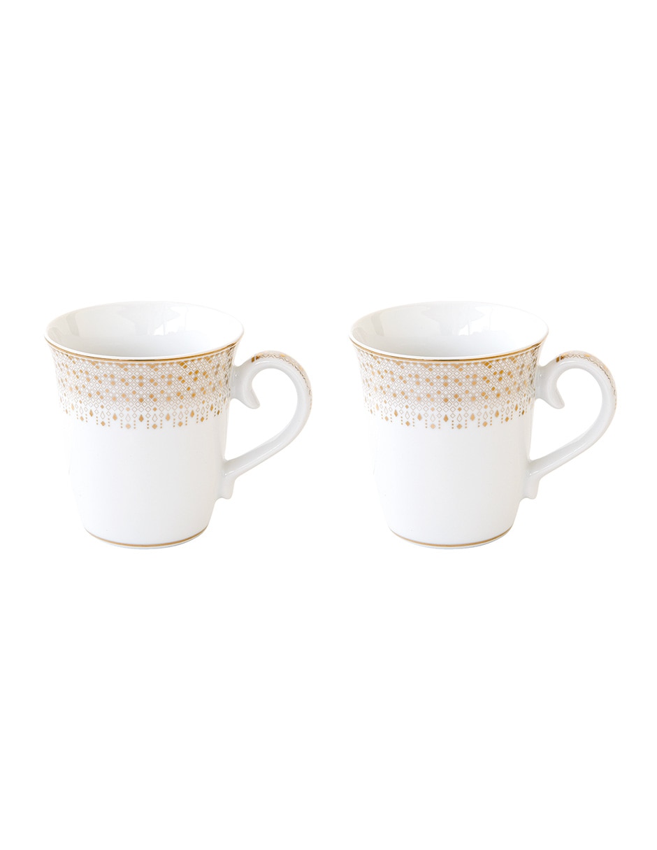 Set de tazas americana Festive 2 piezas 1