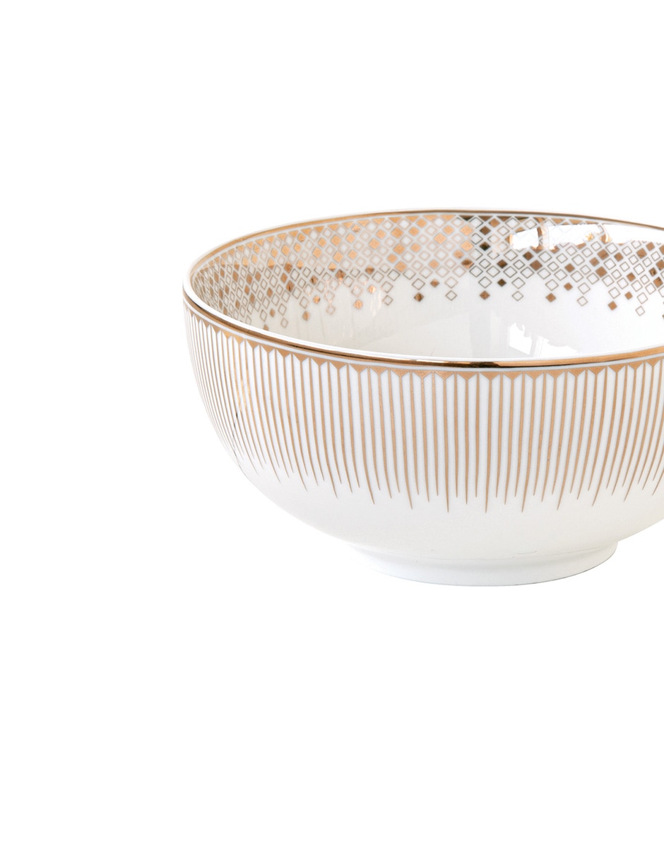 Bowl Festive 1 pieza de porcelana Bowl Festive 1 pieza de porcelana