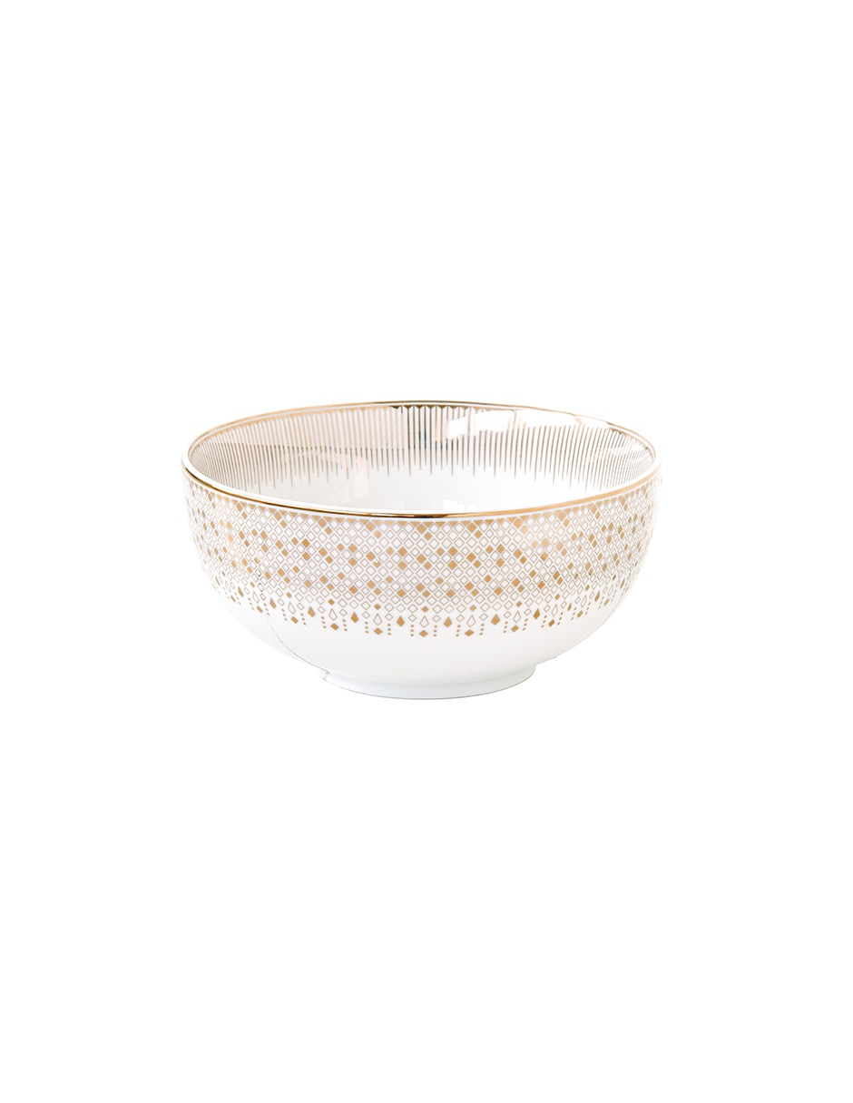 Bowl Festive 1 pieza de porcelana 1