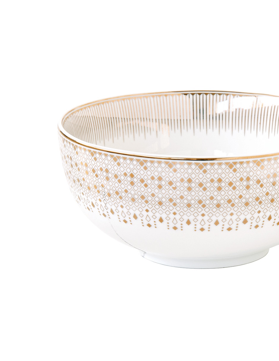 Bowl Festive 1 pieza de porcelana Bowl Festive 1 pieza de porcelana