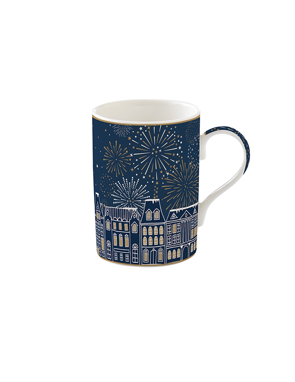 Taza con tapa con difusor Midnight 2