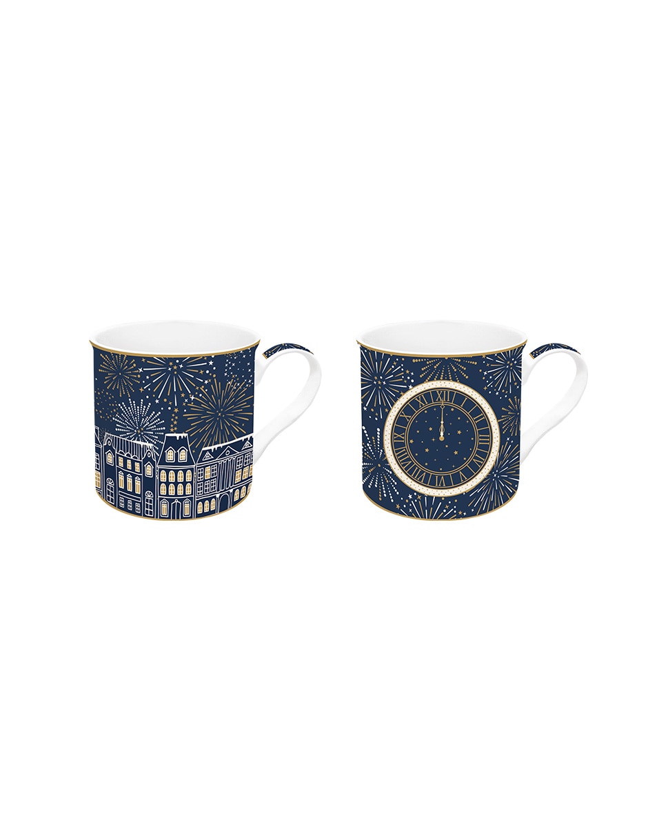 Set de tazas americana Midnight 2 piezas 1