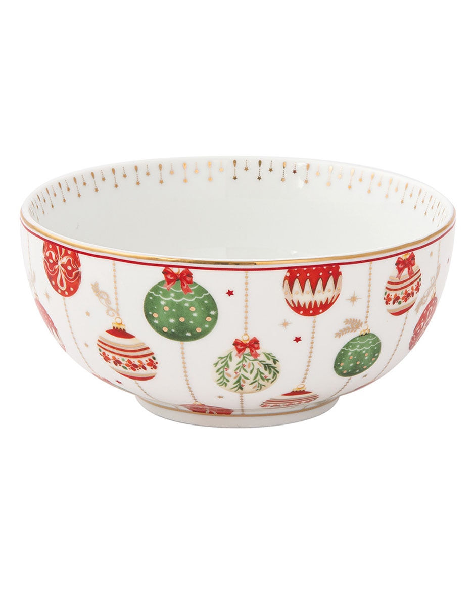 Bowl Christmas Eve de porcelana 1