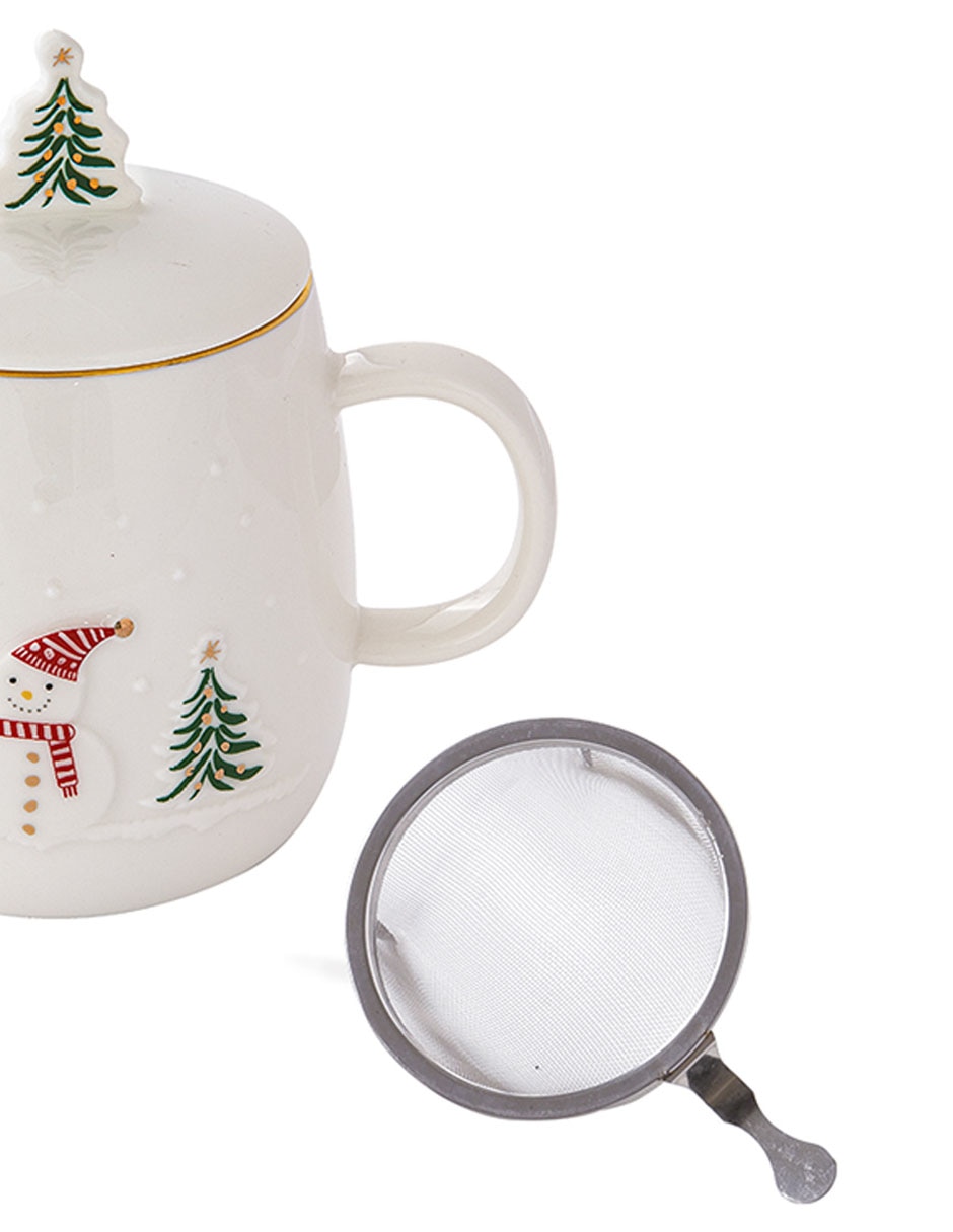 Taza té Let It Snow