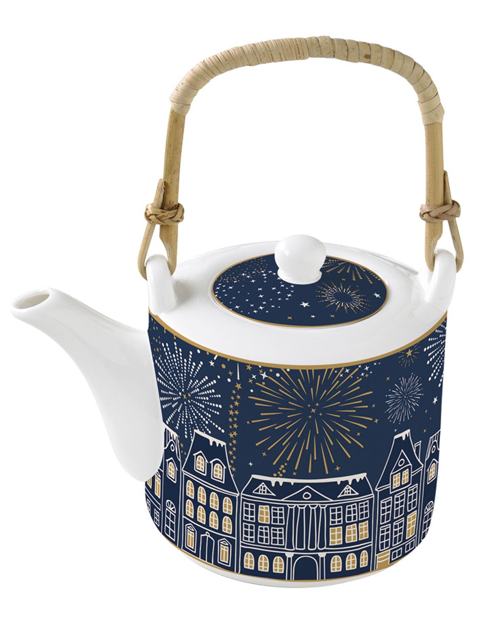 Set de té Midnight de porcelana 2