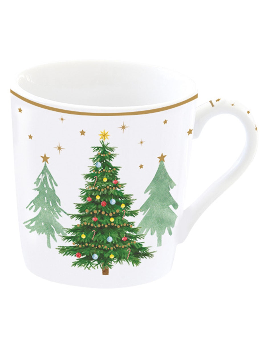 Set de tazas navideñas terno 8 piezas 3
